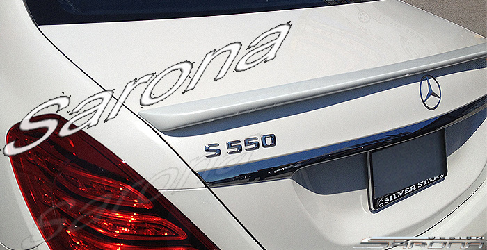 Custom Mercedes S Class  Sedan Trunk Wing (2014 - 2019) - $249.00 (Part #MB-097-TW)